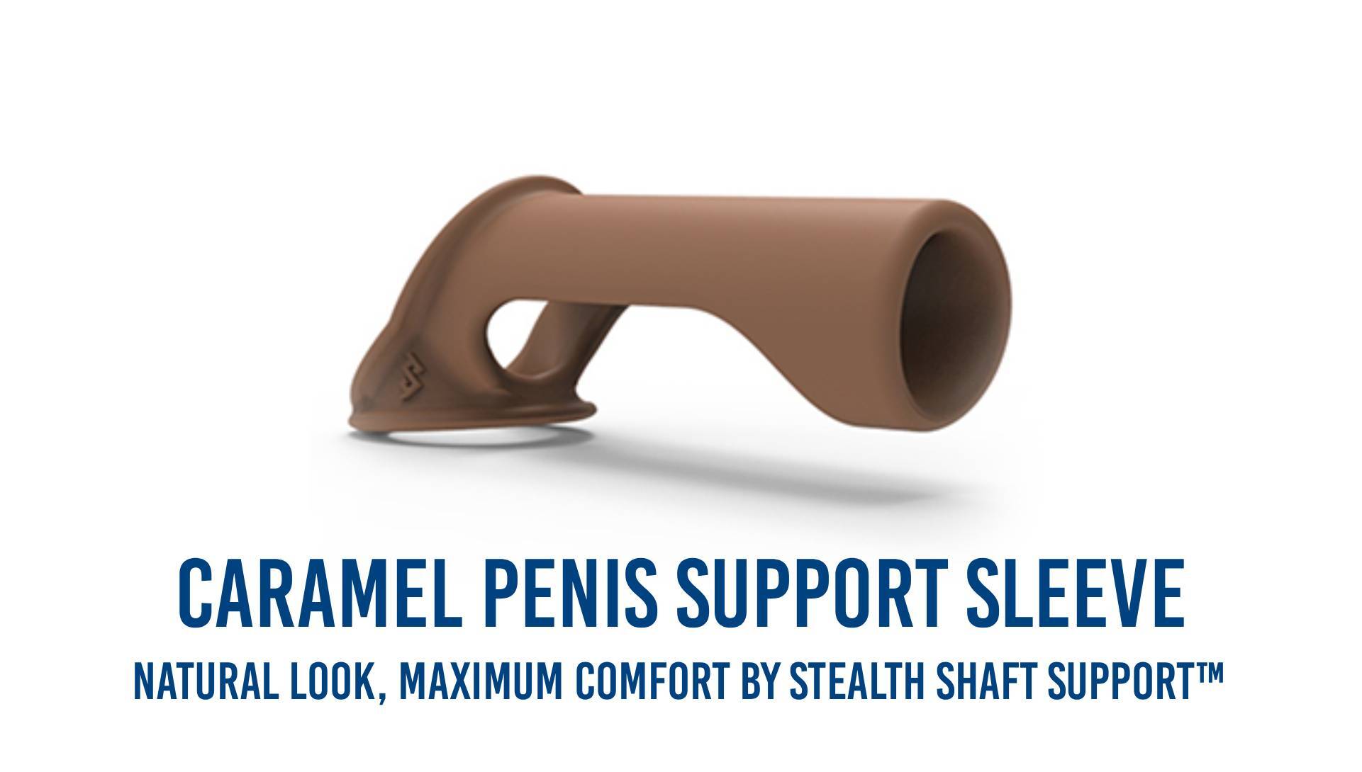 Caramel Penis Support Sleeve – Natural Look, Maximum Comfort by Stealth Shaft Support™